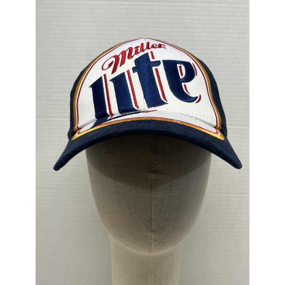 Vintage Rusty Wallace #2 Hat Miller Lite Racing Snapback Chase Authentics‎ Ford